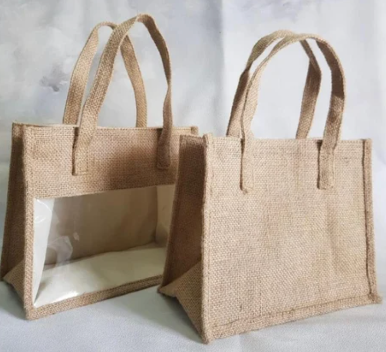 Jute Window Bag