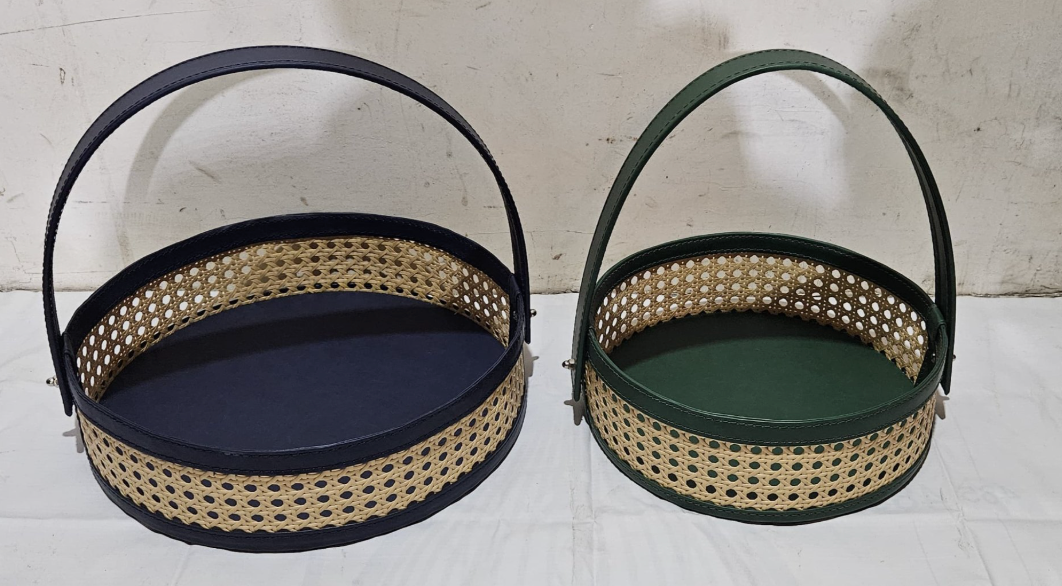 Rattan Leather GiftBag
