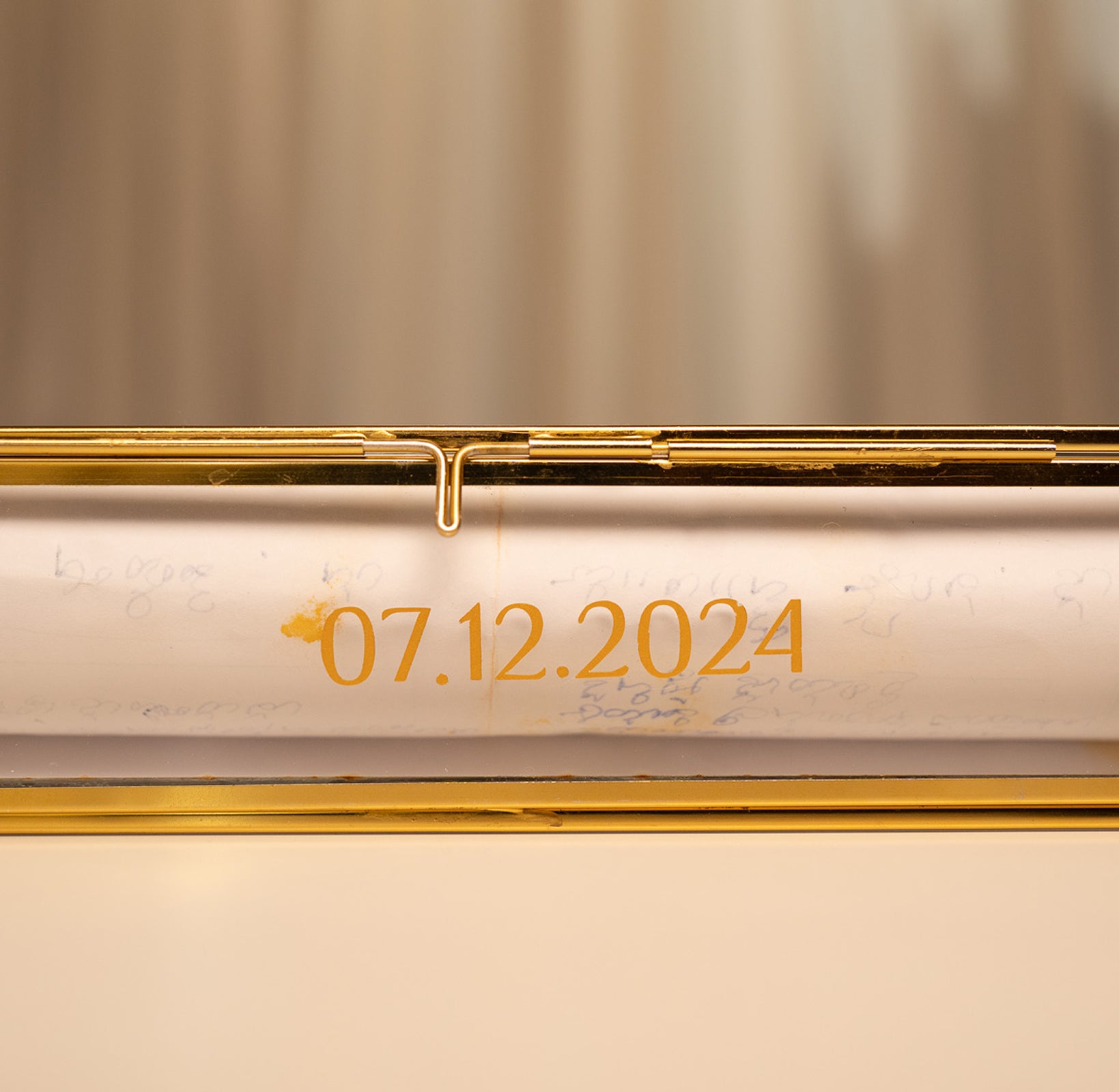 Customisable Invitation Scroll Box