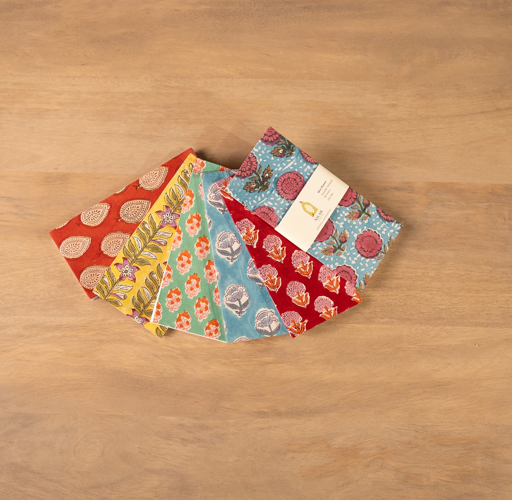 Sindoori Handblock Mini Planner