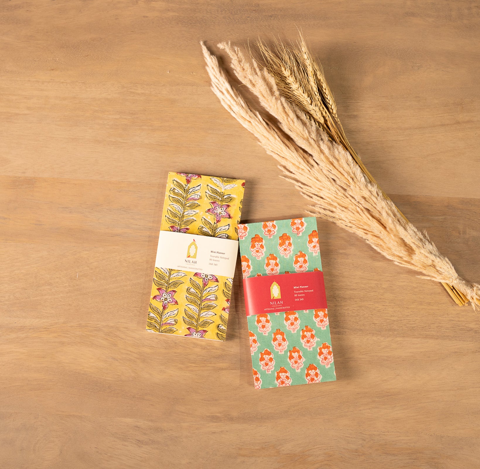 Kanak Pushp Handblock Mini Planner