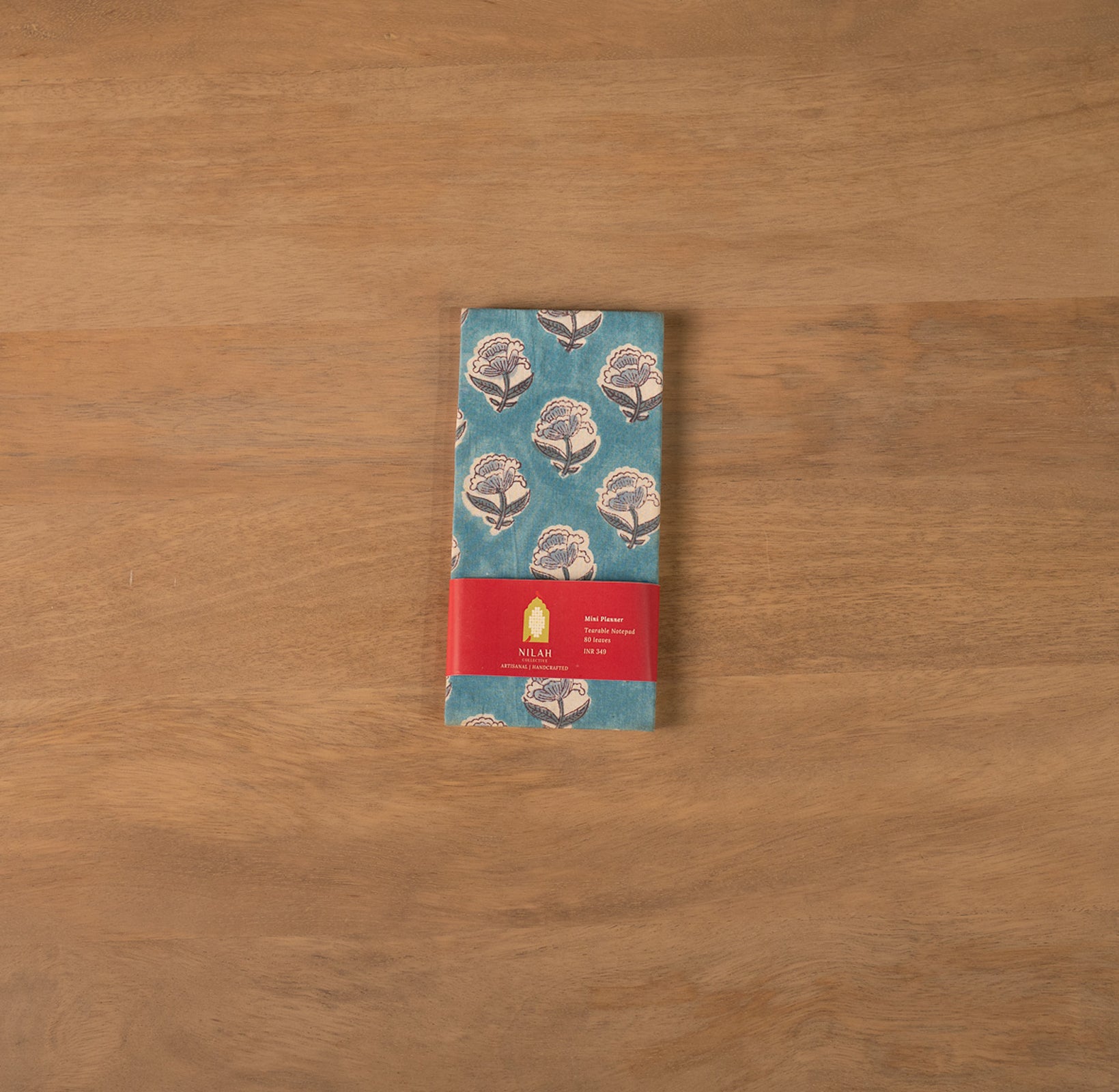 Neelambari Handblock Mini Planner