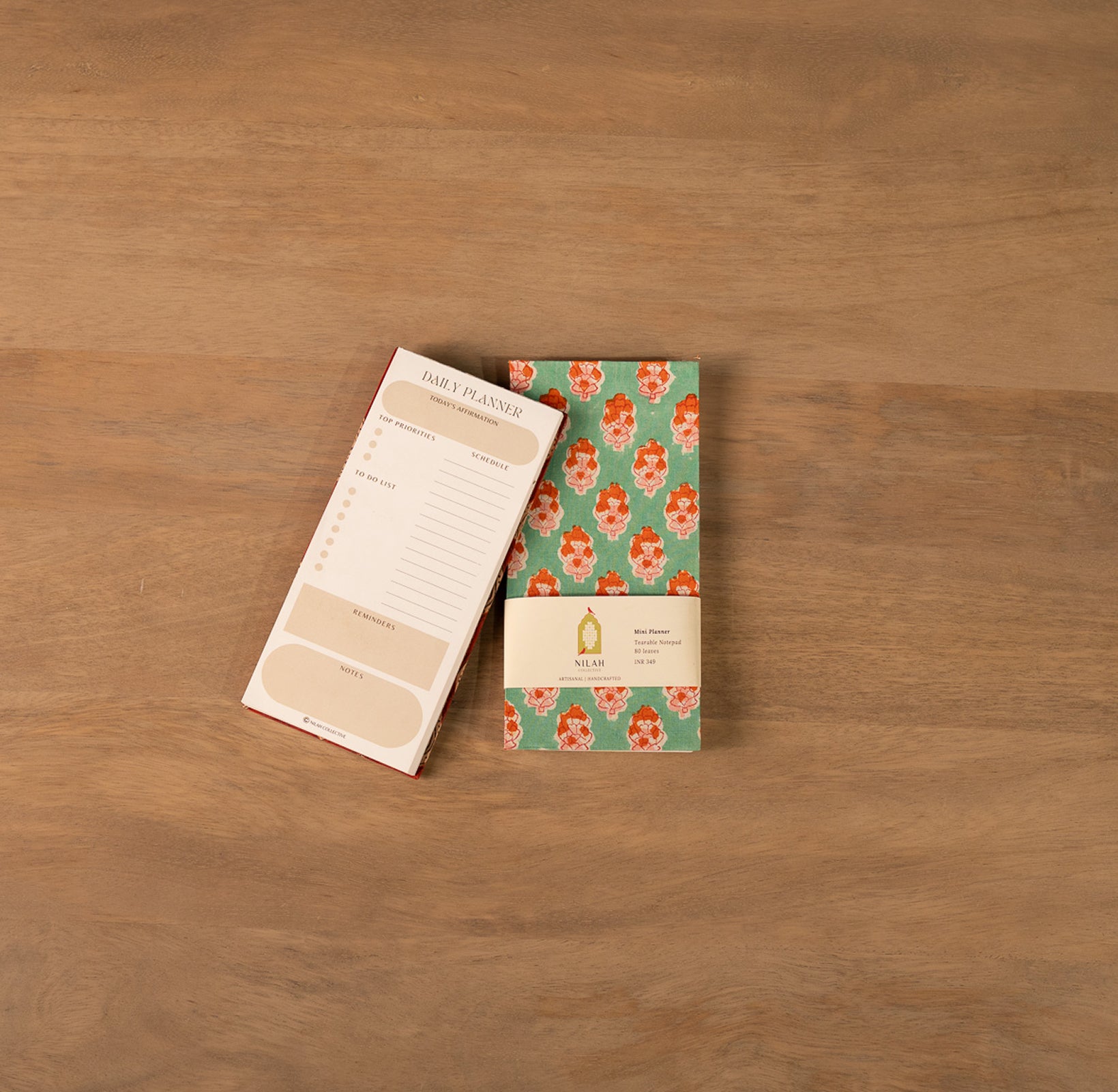 Pachhmint Handblock Mini Planner