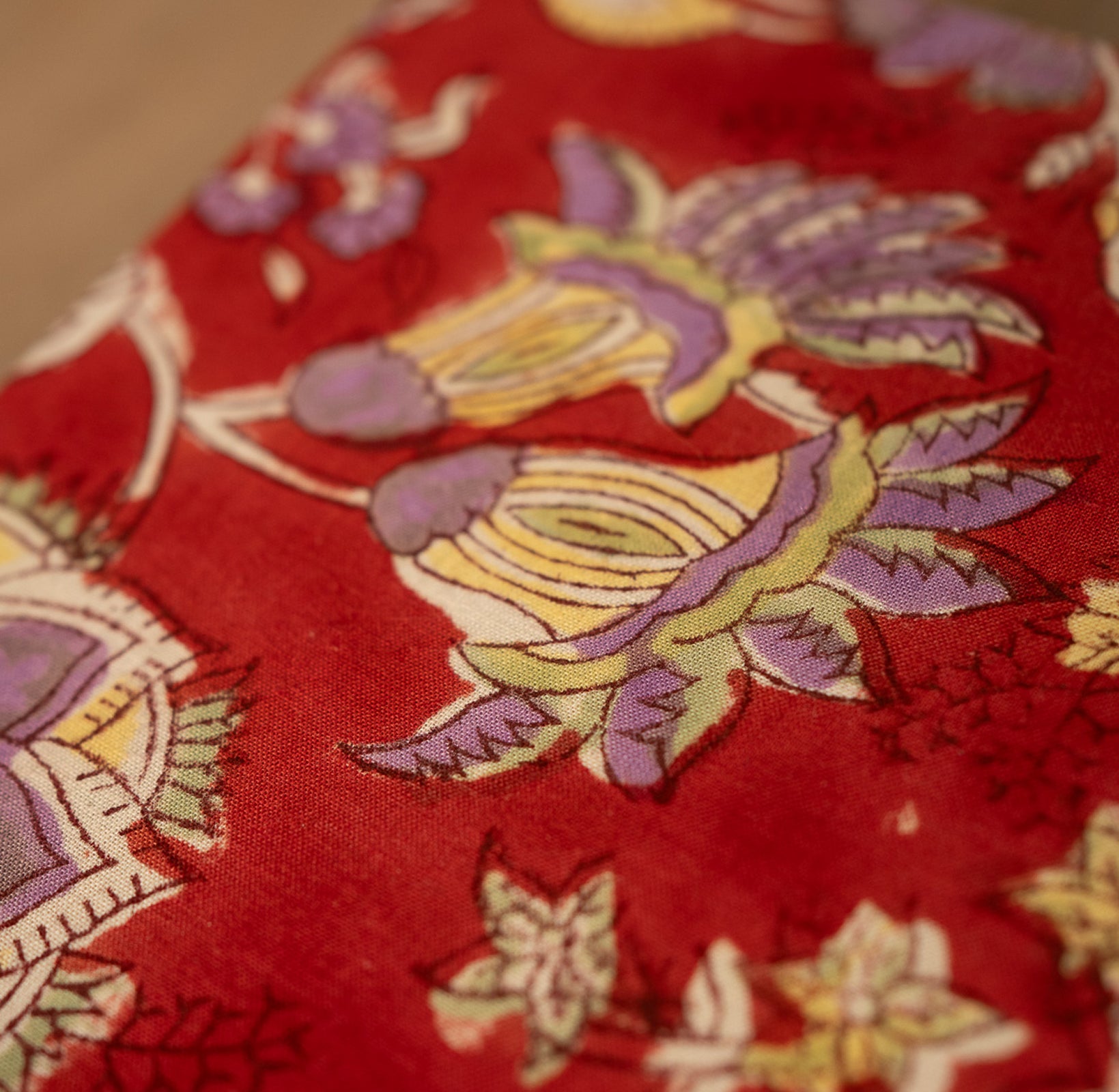 Kumudini Floral Handblock Ruled Journal