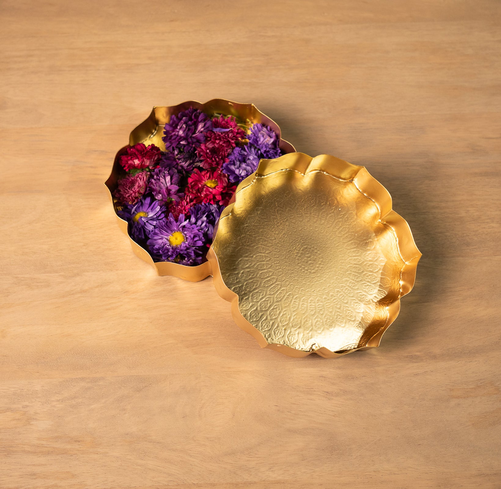 Golden Bloom Urli Bowl