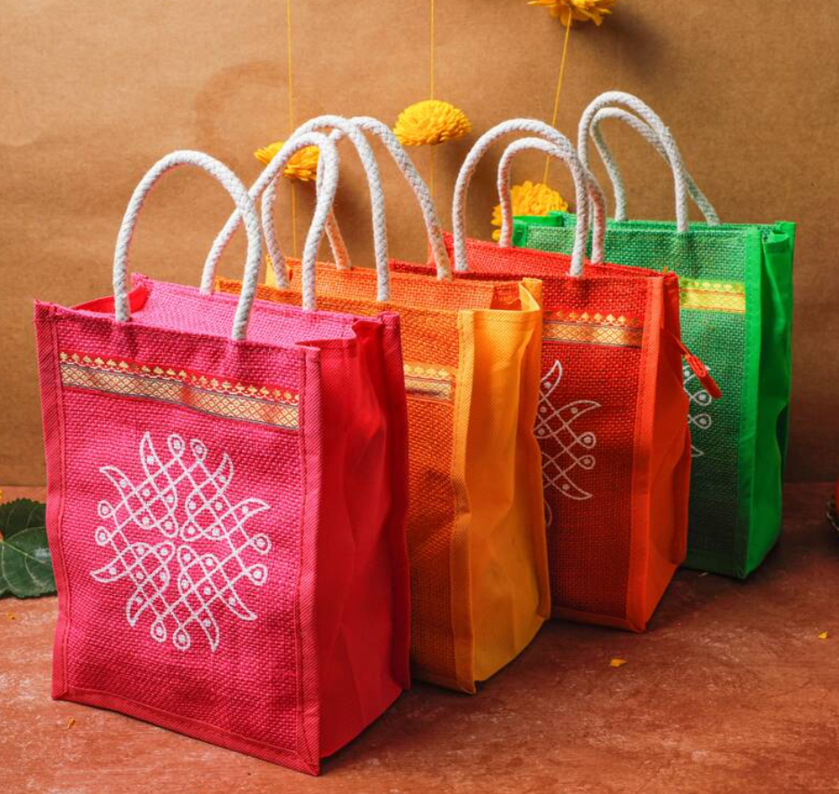 Jute Kolam Bag