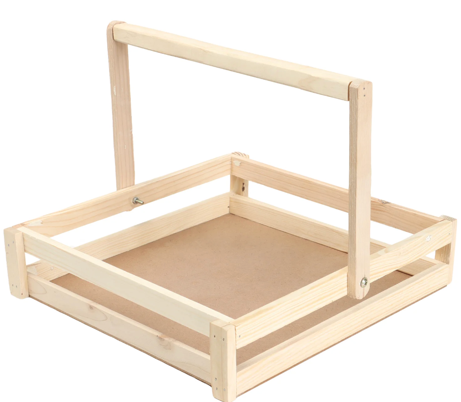 Pinewood Tray with Handle