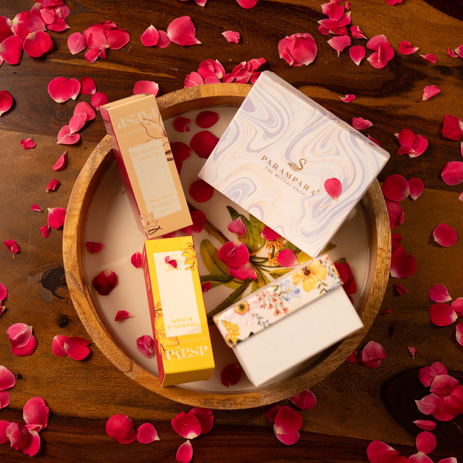 Nilah Collective Wooden coconut  tray