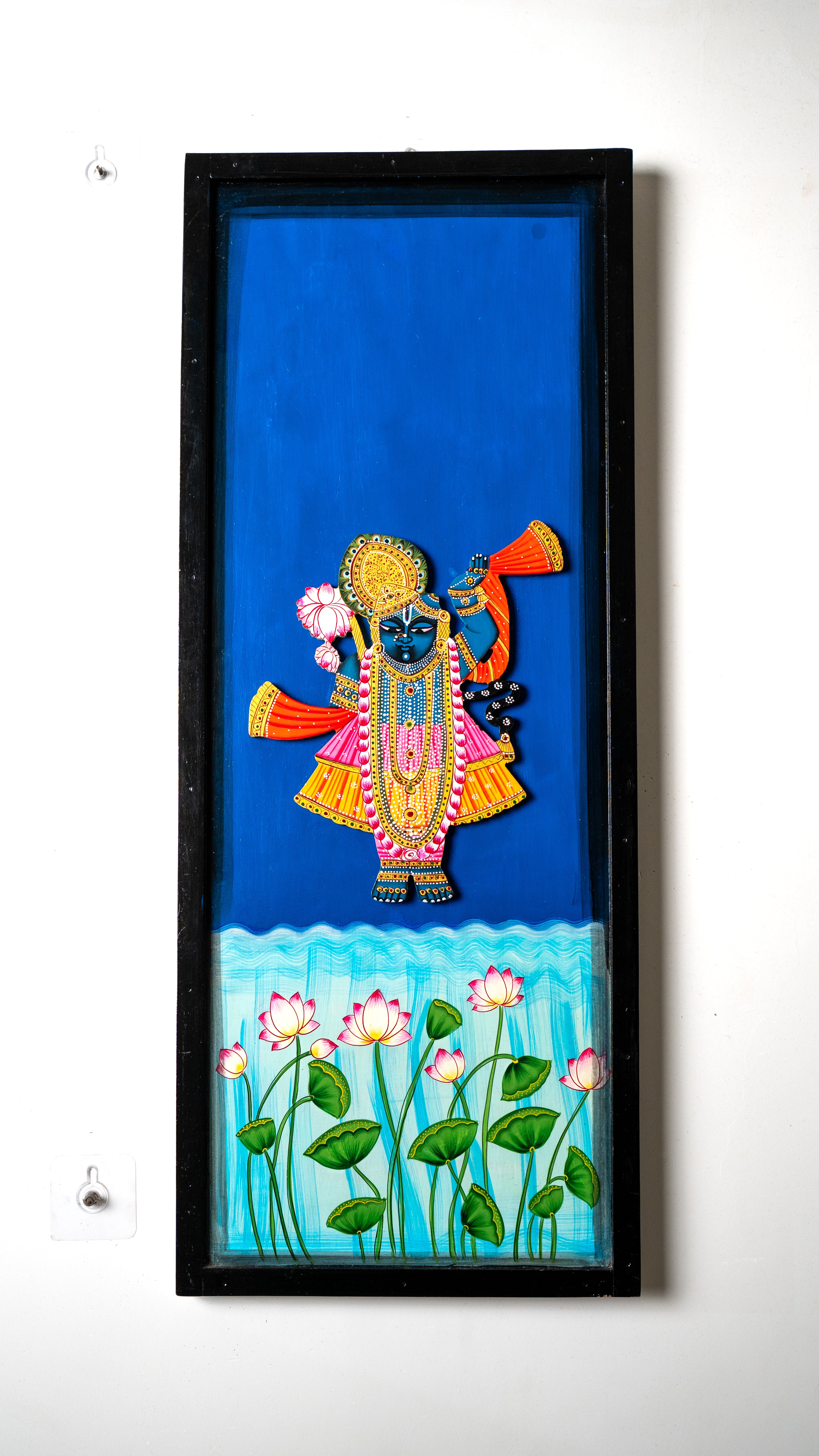 Divine Harmony – Krishna & Sacred Cow Procession (Set of 3)