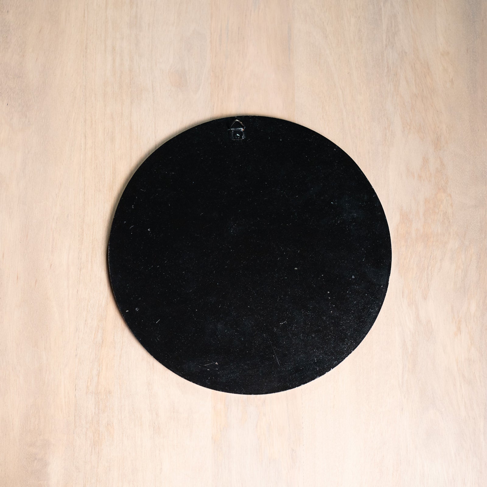 Yellow Shrinathji Handpainted Picchwai Wall Plate