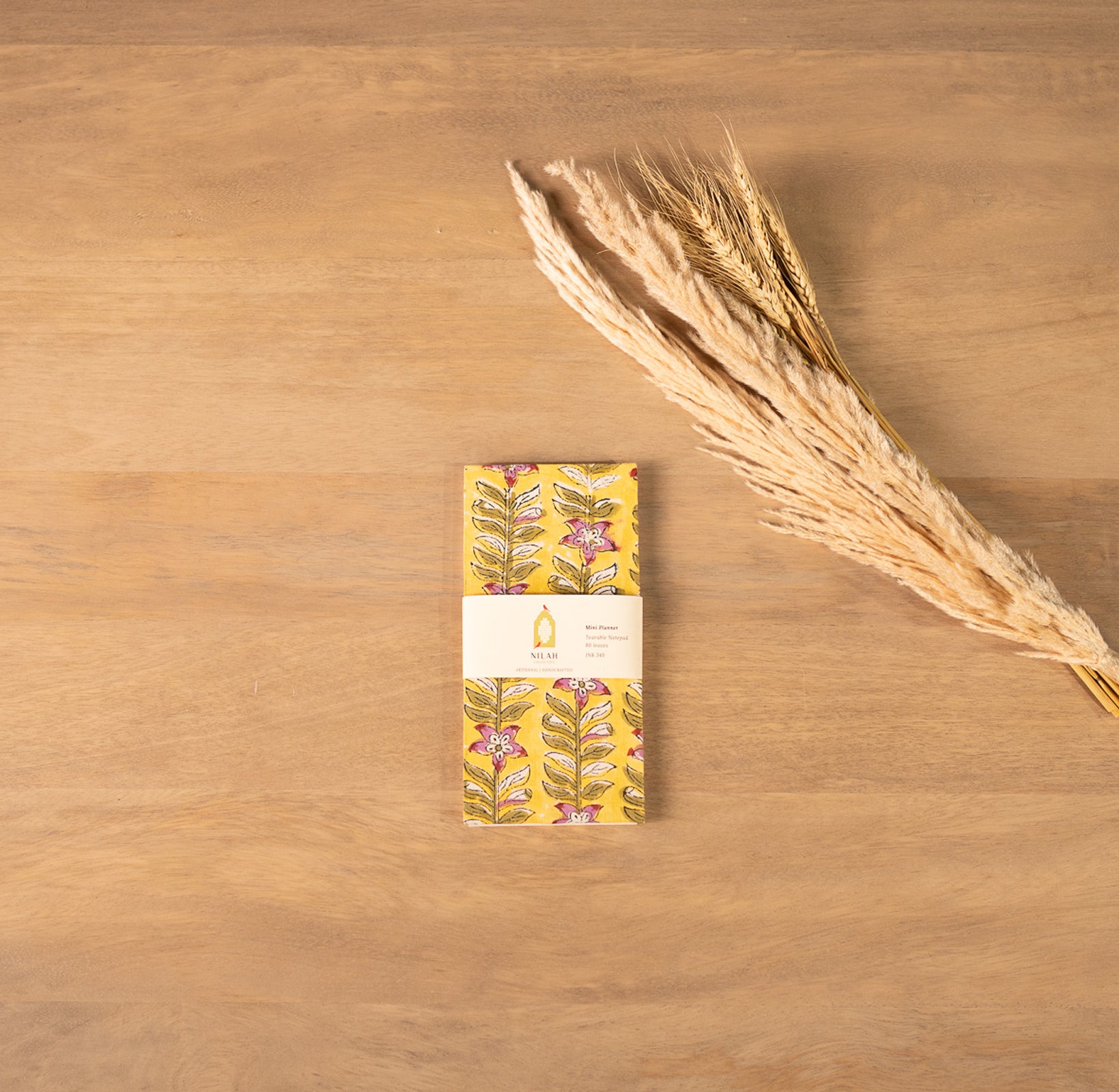 Kanak Pushp Handblock Mini Planner