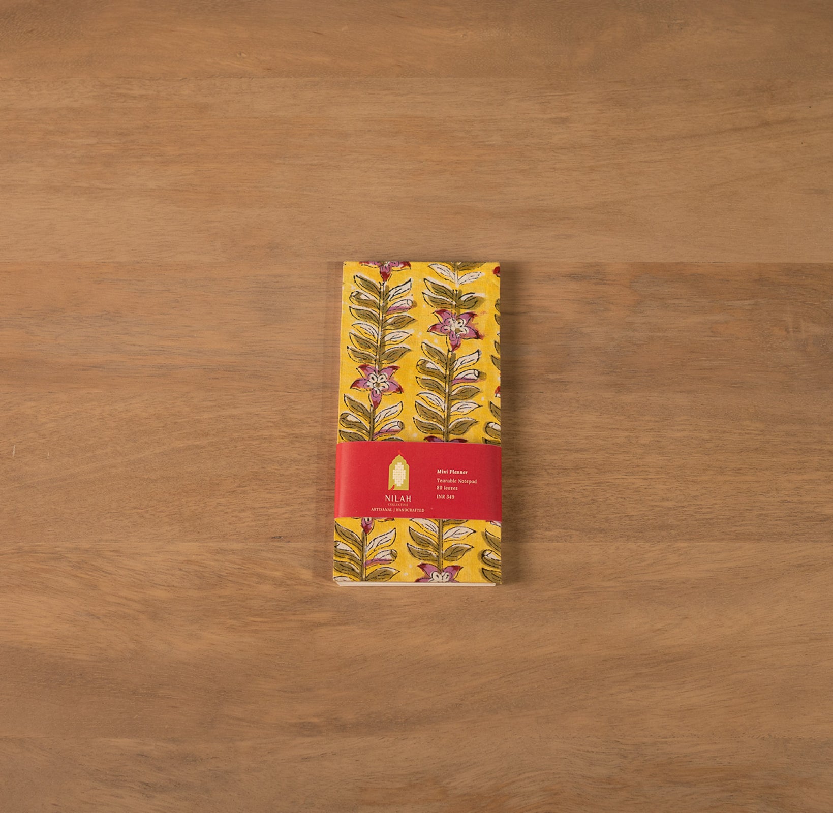 Kanak Pushp Handblock Mini Planner