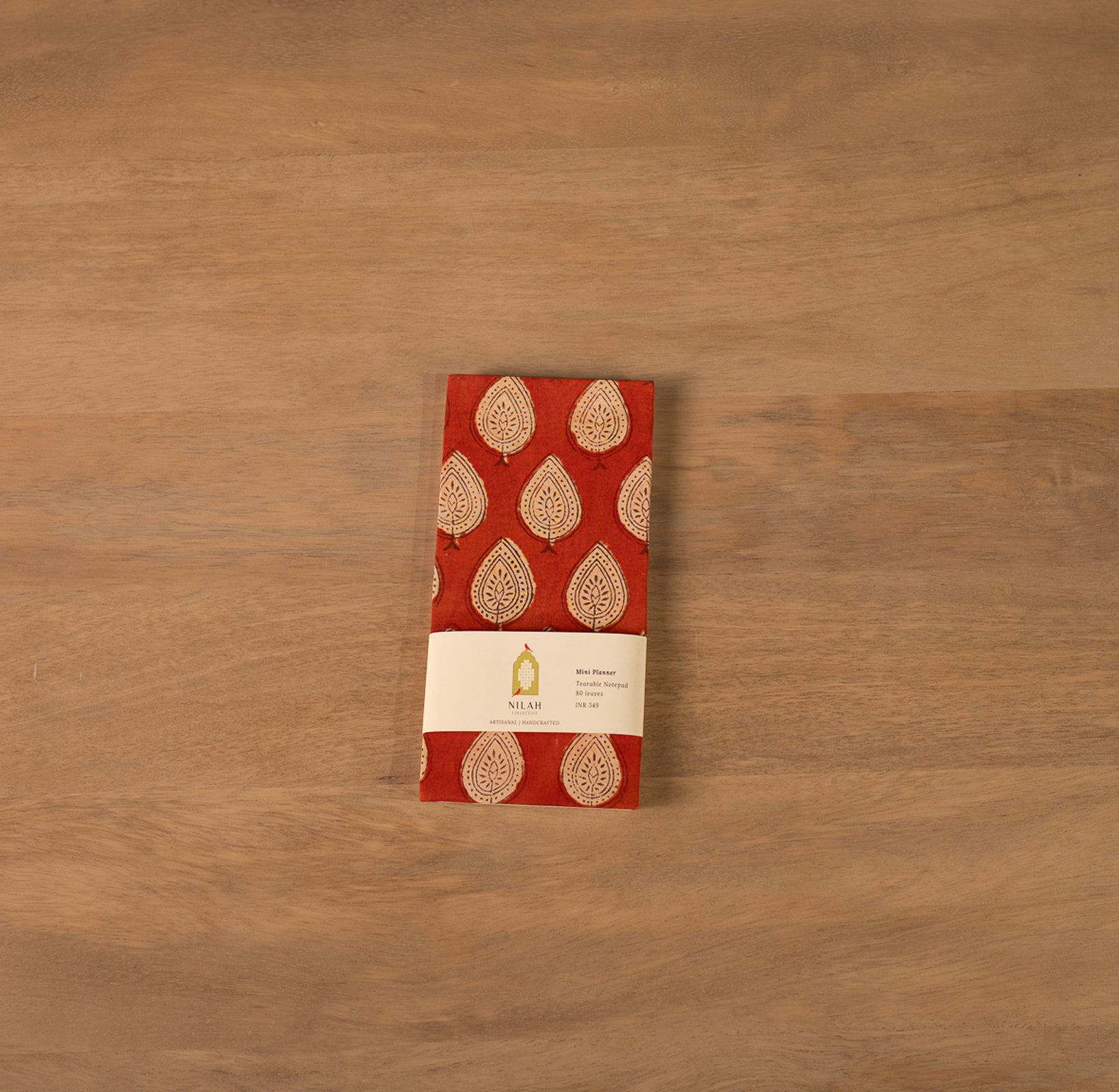 Kumkumadi Handblock Mini Planner