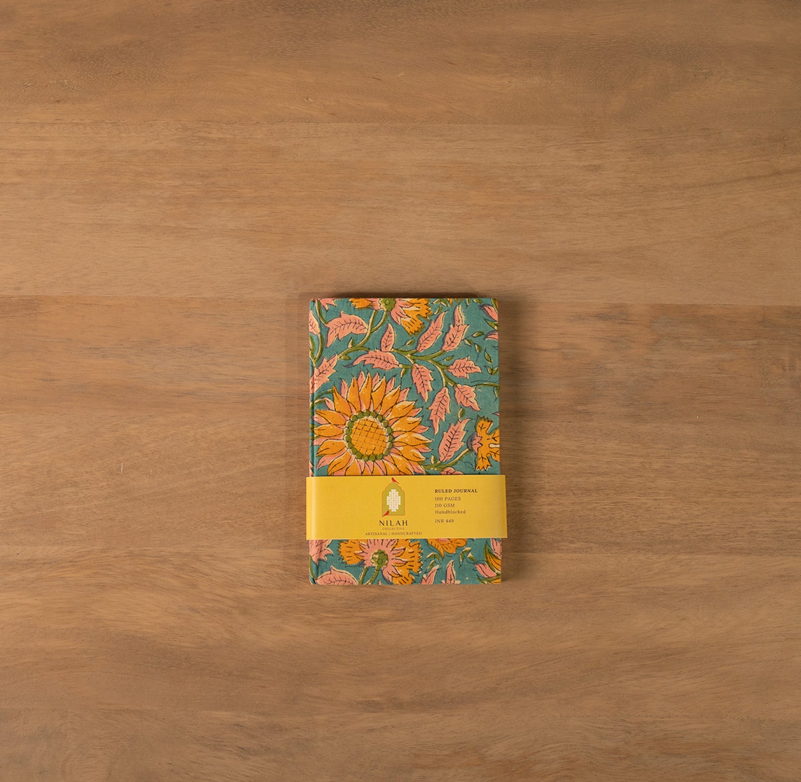 Mayura Handblock Ruled Journal