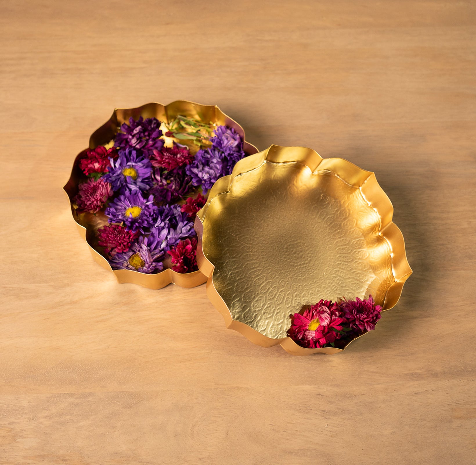 Golden Bloom Urli Bowl